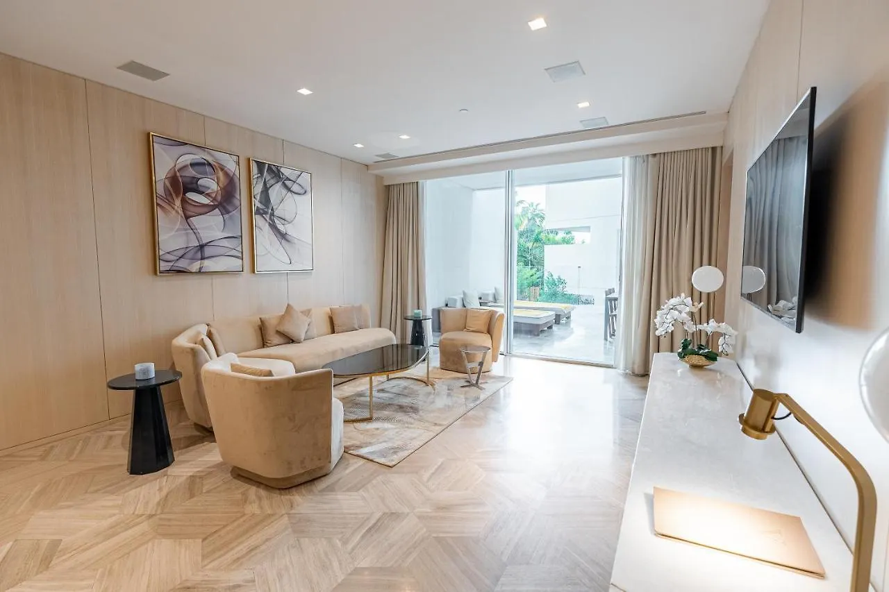 Daniels 3Br And Maid'S Room In Five Palm With Garden View Dubai Apartment